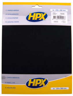 HPX Schuurpapiervel P1000 x4 235935