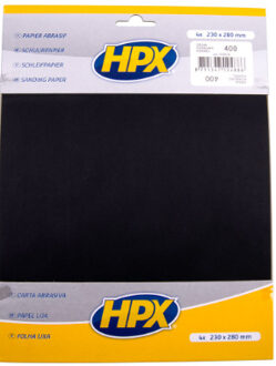 HPX Schuurpapiervel P400 x4 235933