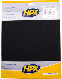 HPX Schuurpapiervel P80 x4 235929