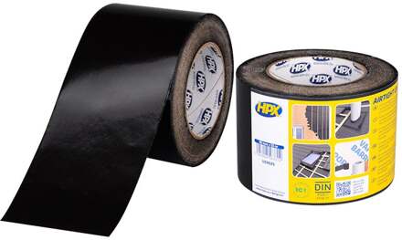 HPX UV-bestendige PE tape | Zwart | 90mm x 25m - US9025 | 12 stuks US9025