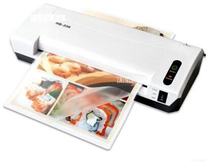 HQ-236 plastic verpakking machine A4 bestand A4 foto laminator lamineermachine lamineren film sluitmachine voor A4 presse