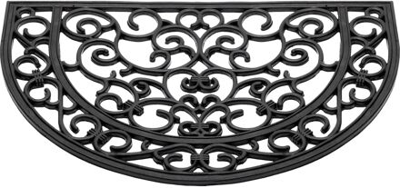 HQ Antiek 40 x 60 cm halfrond Zwart