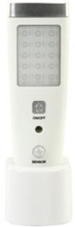 HQ oriëntatie led-lamp - zaklamp en stekkerlamp met bewegingssensor Grijs#Wit