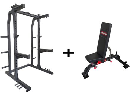 HR100 Titan Half Rack + Bench Combodeal