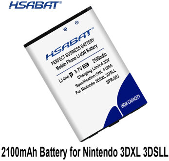 Hsabat 2100Mah SPR-003 Batterij Voor Nintendo 3Dsll, Ds Xl , 3Dsll, SPR-001 SPR-A-BPAA-CO