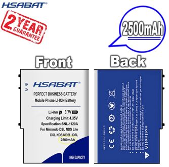 [Hsabat] 2500Mah Vervangende Batterij Voor Nintendo Dsl Nds Lite Voor Dsl Nds Dslnds Nds ds Lite Ndsl Dsl
