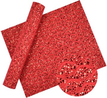 Hsdcraft 20X34 Cm A4 Hsd Roze Liefde Gedrukt Op Glitter Faux Synthetisch Leer Stof, diy Handgemaakte Materialen 07