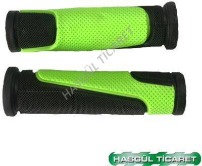 Hsgl Fiets Zachte Dubbele Kleur Siliconen Gezant Fiets Accessoire Onderdeel Stuur Oranje