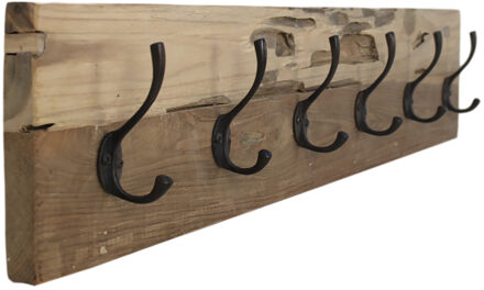 HSM Collection Kapstok Railwood B 90 cm naturel Bruin