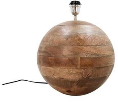 HSM Collection Timber Tafellamp Bruin