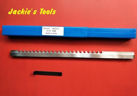 Hss 6Mm C1 Push-Type Spiebaan Broach Metrische Maat Hss Spiebaan + Shim Snijgereedschap Voor Cnc Router metaalbewerking