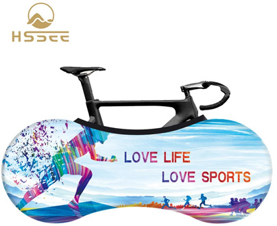 HSSEE 2020 Elastic bicycle cover 700C 26"-28" road bike indoor soft and smooth dust cover protective bicycle cover accessories