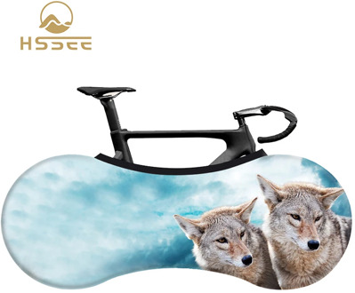 HSSEE road bike fashion dust cover environmental protection paint does not fade bicycle interior dust cover elastic material