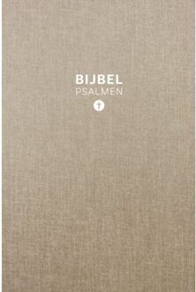 Hsv Bijbel Met Psalmen 10x15 Linnen Taupe