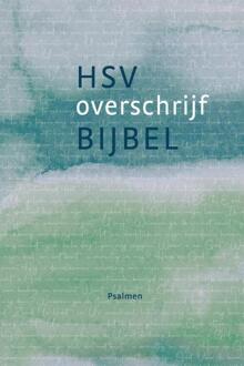 Hsv Overschrijfbijbel Psalmen