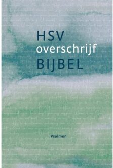 Hsv Overschrijfbijbel Psalmen