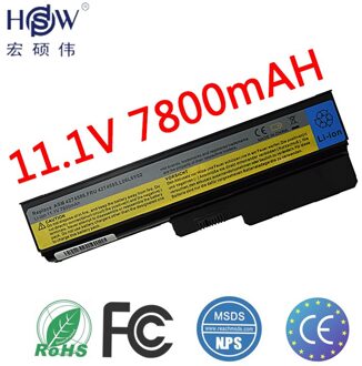 HSW laptop batterij voor lenovo G550 G430 G450 G530 N500 G430 Z360 L06L6Y02 L08L6C02 L08O6C02 L08S6C02 L08S6Y02 51J0226 batterij