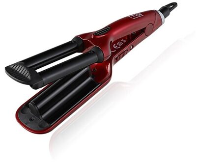 HTG Mini Hair Wave Iron voor Reizen heat Hair Curler Haar Krultang snelle kleine golvend stijlen Haar CurlerHT050 Rood / VS