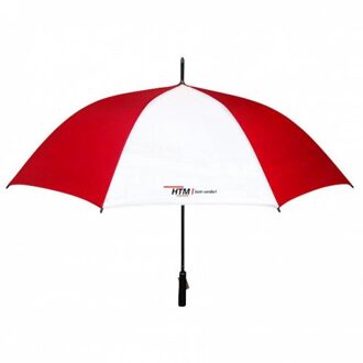 Htm relatiegeschenk, grote paraplu rood met htm logo