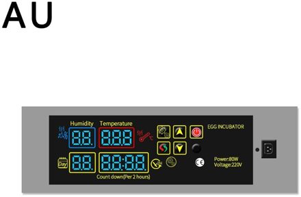 HTMC-5 Ei Incubator Controller Set Diy Mini Incubator Controller Constante Temperatuur Eieren Incubatie Doos Accessoires AU plug