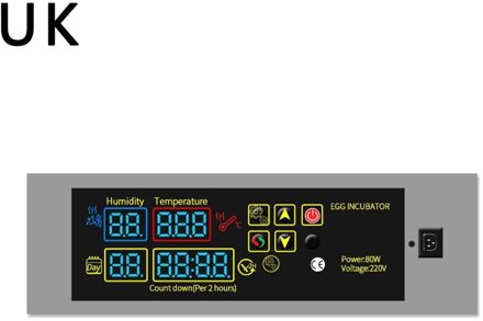 HTMC-5 Ei Incubator Controller Set Diy Mini Incubator Controller Constante Temperatuur Eieren Incubatie Doos Accessoires UK plug