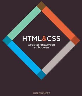 HTML en CSS - websites ontwerpen en bouwen - Boek Jon Duckett (9043026808)