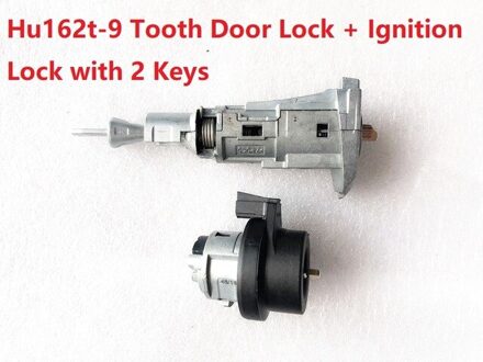 HU162T-10 Tand Forvolkswagen Oefening Slot Installatie Lock 10 Tand Links Deurslot HU162T Lock Zilver