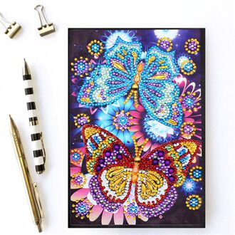 Huacan Nieuwkomers Speciale Vormige Notebook 5d Diamant Schilderij A5 Dagboek Boek Diamant Borduurwerk Verkoop Mozaïek Foto 'S NB13