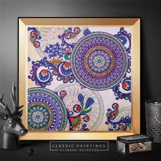 Huacan Speciale Vormige Diamant Mozaïek Bloem Handwerk Handwerken Strass 3d Boor Diy Diamant Borduurwerk