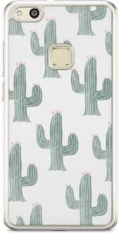Huawei P10 Lite siliconen hoesje - Cactus print