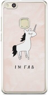 Huawei P10 Lite siliconen hoesje - I'm fab