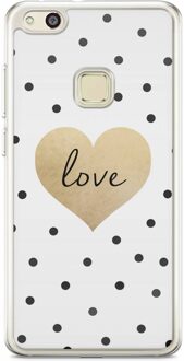 Huawei P10 Lite siliconen hoesje - Love dots