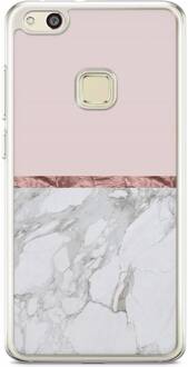 Huawei P10 Lite siliconen hoesje - Rose all day