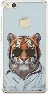 Huawei P10 Lite siliconen hoesje - Tijger wild