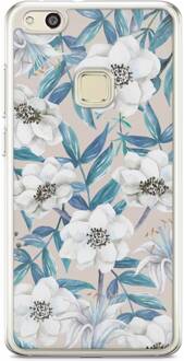 Huawei P10 Lite siliconen hoesje - Touch of flowers