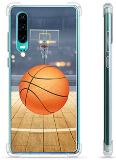 Huawei P30 Hybrid Hoesje - Basketbal