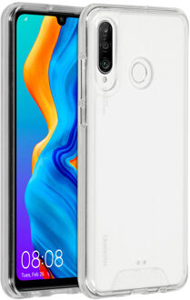 Huawei P30 Lite hoesje - hoesje Huawei P30 Lite - P30 Lite hoesje - telefoonhoesje Huawei P30 Lite - Huawei P30 Lite case - Siliconen hoesje - Transparant - Accezz Xtreme Impact Backcover