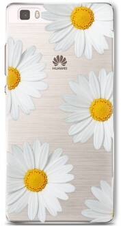 Huawei P8 Lite hoesje - Madeliefjes - Multi