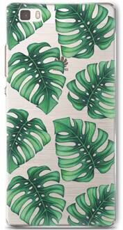 Huawei P8 Lite hoesje - Palm leaves - Multi