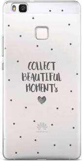 Huawei P9 Lite transparant hoesje - Collect beautiful moments