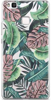 Huawei P9 Lite transparant hoesje - Jungle