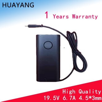 Huayang 1 Jaar Garantie Laptop Lader 19.5V 6.67A 130W 4.5*3.0Mm Voor Dell Ps 15 9530 9550 9560 9570 AU