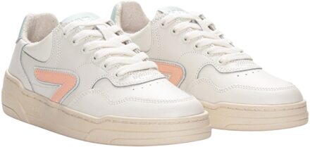 Hub Court L31 Sneakers Dames off white - roze - blauw - 40