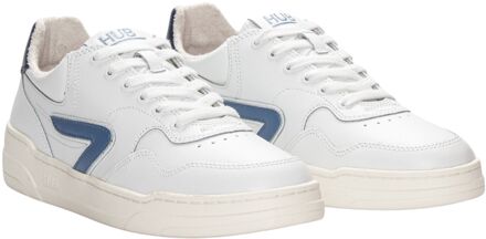 Hub Court L31 Sneakers Heren wit - blauw - donkerblauw - 41