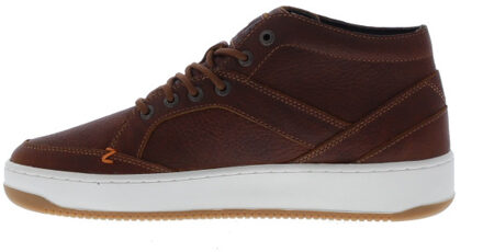 Hub Kingston 2.1 heren mid sneaker Klaproos - 43