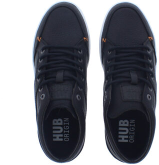 Hub Kingston 2.1 heren mid sneaker Zwart - 42