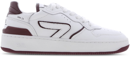 Hub Smash Sneakers Dames - Wit - Maat 37 - Leer White