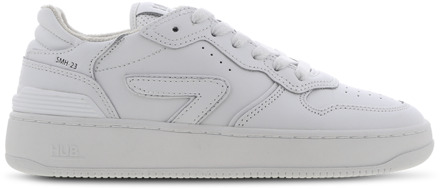 Hub Smash Sneakers Dames - Wit - Maat 38.5 - Leer White