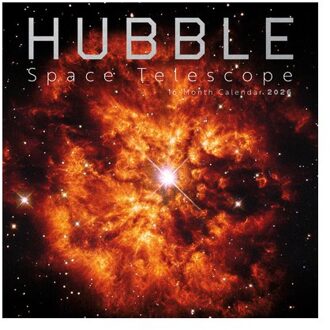 Hubble Square Wall Sunday Start Calendar - Carousel Worldwide