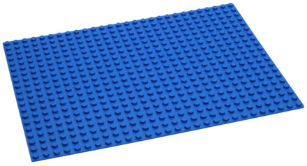 Hubelino knikkerbaan accessoires Blauwe grondplaat 560 noppen